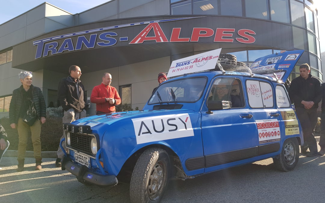 Fabien et Trans-Alpes en course pour le 4L trophy