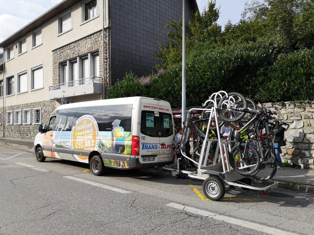 Reportage ligne vélo Les Karellis