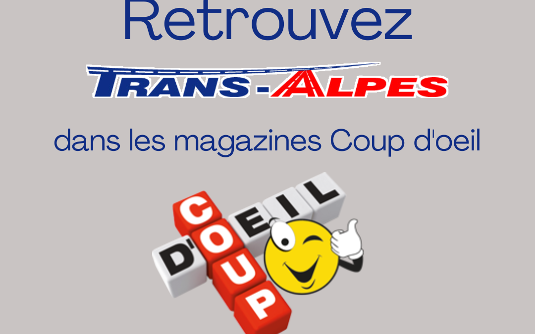 Nouvelle collaboration avec Coup d’œil