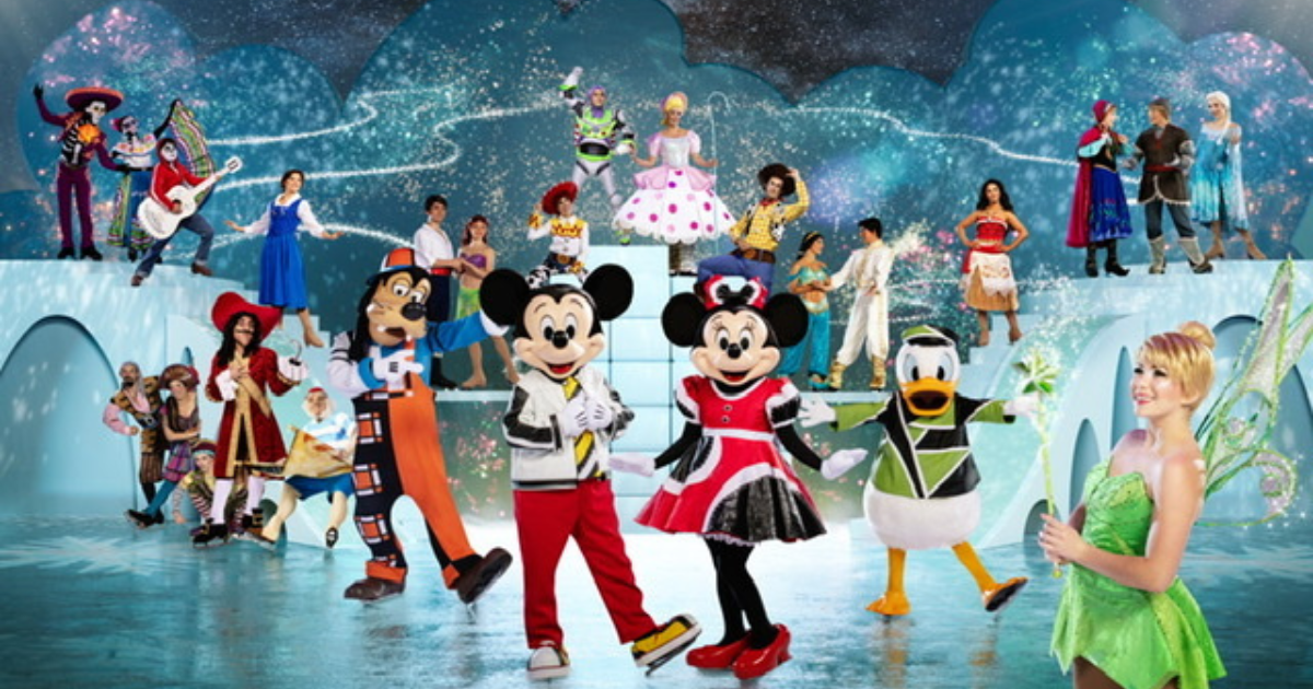 SPECTACLE DISNEY SUR GLACE